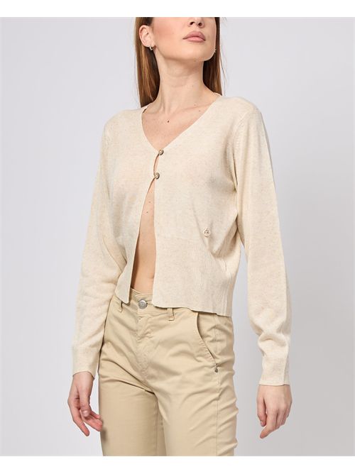 Cardigan femme 2 boutons Yes Zee YES ZEE | M440-HF000245